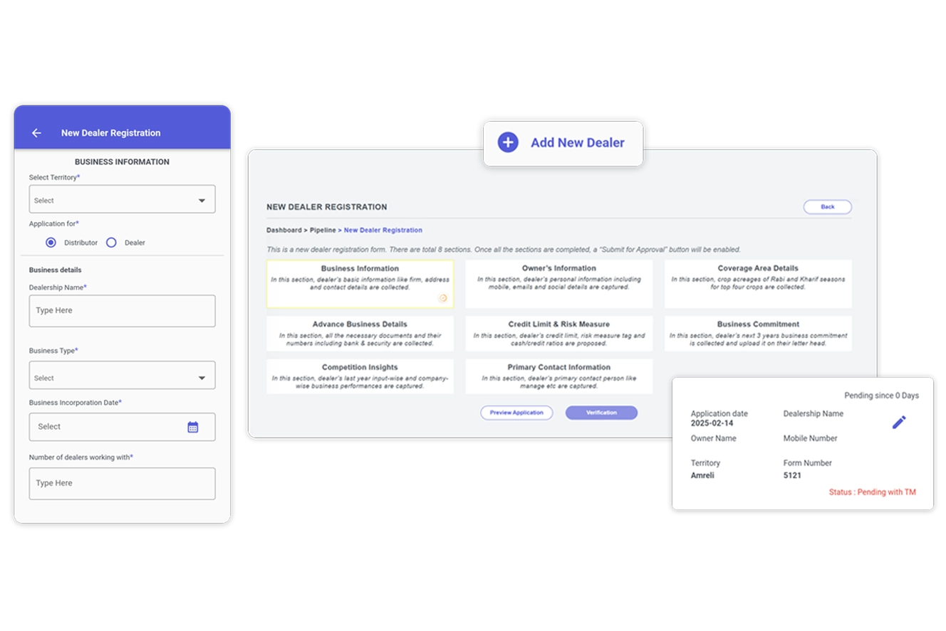 Dealer Onboarding Module